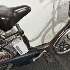 東京23区配達無料🌈新基準 Panasonic パナソニック ビビ　6.6Ah リチウム 電動自転車中古　1962の画像