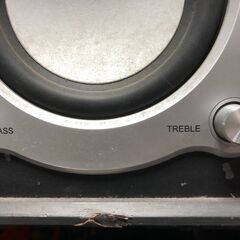 ＊＊＊本日お取引予定＊＊＊　2.1ch アンプ内蔵サブウーファー　アズマ　A30G　55W　音出し確認済み　ジャンク扱い中古品の画像