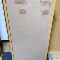 M664  本棚 扉付き キャビネット 木製 薄方収納 インテリア家具 H90の画像