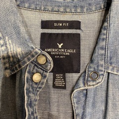 アメリカンイーグル　ダメージシャツの画像