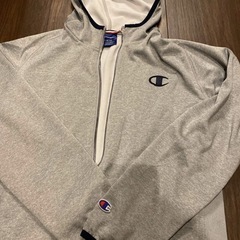 Champion チャンピオン　フルジップパーカー グレーの画像