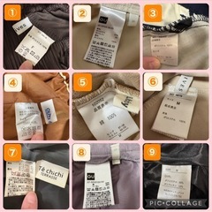 レディース　パンツ　まとめ売り　9点の画像