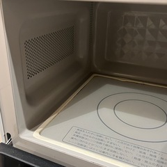 【美品】フラット庫内 電子レンジ YAMADAの画像