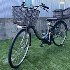 YAMAHA 電動アシスト自転車　26インチ 3段変速　電動自転車 PAS CHEER  PA26CHファンクションメーター 自転車  取説付き宮崎の画像