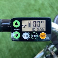 YAMAHA 電動アシスト自転車　26インチ 3段変速　電動自転車 PAS CHEER  PA26CHファンクションメーター 自転車  取説付き宮崎の画像