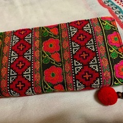 ⑭【新品未使用】アジアン⭐︎モン族刺繍長財布の画像