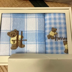 Harrods　ハロッズ  タオルセット　くまちゃんの画像