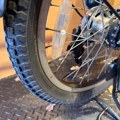 ブリヂストン電動アシスト自転車　前20後18インチ　8.7ahの画像