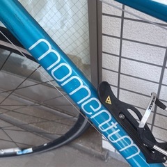 【条件あり】-MOMENTUMロードバイクブルー165〜170の画像