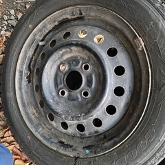 取引中です！155/65R14  GOODYEAR ICE NAVI6  スタッドレスタイヤ　4本セット の画像