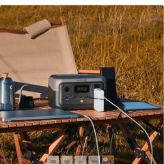 ECOFLOW RIVER2 ポータブル電源 ZMR600-JP 容量256Wh エコフロー【未使用に近い】元箱付きの画像