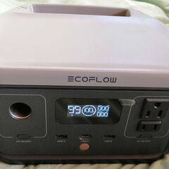ECOFLOW RIVER2 ポータブル電源 ZMR600-JP 容量256Wh エコフロー【未使用に近い】元箱付きの画像