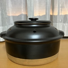 【取引中】遠赤やきいも陶器製鍋の画像