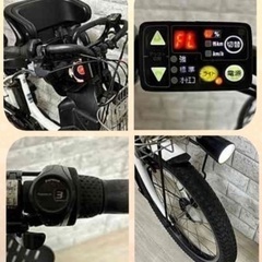 バッテリー最高レベル容量🌸電動自転車　ヤマハ　パスバビー　新基準　🌼8.7Ahリチウムバッテリー🌈white⚪️6の画像