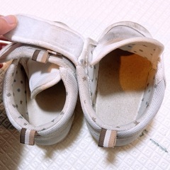 白スニーカー　15cmの画像