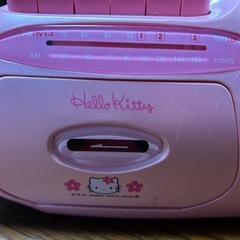 キティちゃんラジカセ　　
の画像