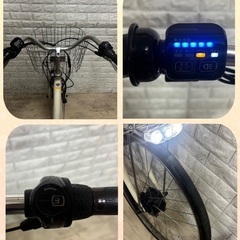 🌸高年式🌸美品🌸室内保管🌈 ブリヂストン BRIDGESTONE 電動アシスト自転車6の画像