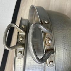 両手鍋2つセット　蓋なし 24cm 36cmの画像