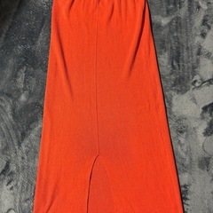 【美品】リブロングスカートの画像