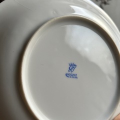 決まりました　ケーキ皿の画像