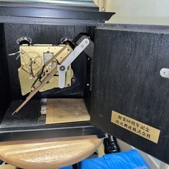 アンティーク置き時計　機械式置き時計 出光興産 創業60周年記念 の画像