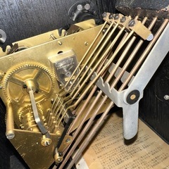 アンティーク置き時計　機械式置き時計 出光興産 創業60周年記念 の画像