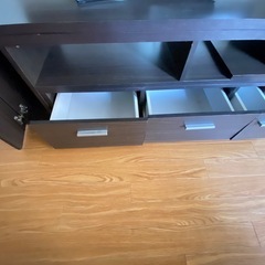 【12/6引き取り希望、12/7は応相談】伸縮式テレビ台の画像