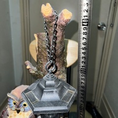 フクロウの置物の画像