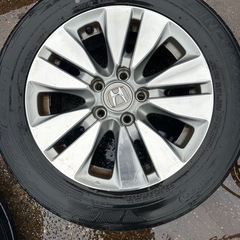 ホンダ16Rアルミホイール付きタイヤの画像