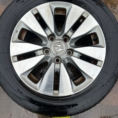 ホンダ16Rアルミホイール付きタイヤの画像