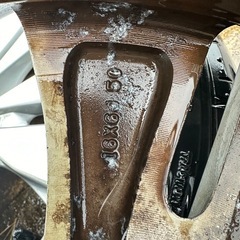 ホンダ16Rアルミホイール付きタイヤの画像