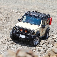 ジムニーノマド　ルーフラック　LEDライト付きの画像