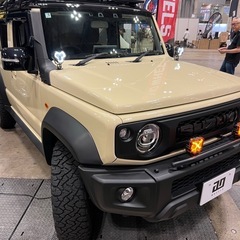 ジムニーノマド　ルーフラック　LEDライト付きの画像