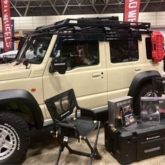 ジムニーノマド　ルーフラック　LEDライト付きの画像