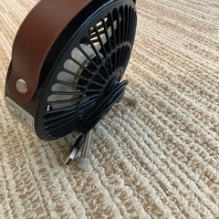 卓上ファン　USBの画像