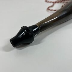 スイス 角笛 民族楽器 水牛の角 インテリア 長さ42cm の画像