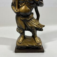 置物 仁王像 仁王様 金剛力士像 シルクロード博記念品の画像