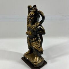 置物 仁王像 仁王様 金剛力士像 シルクロード博記念品の画像