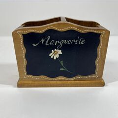 木製 Raggedy Ann&Andy ラガディ アン&アンディ ペン立て ペンケース レトロ 幅15cm×奥行7cm×高さ11cmの画像