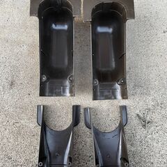 因幡電工　スリムダクト　SD-66-B　SW-66-B　１７０ｃｍ　ウォールコーナー　２セット　中古品の画像