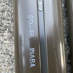 因幡電工　スリムダクト　SD-66-B　SW-66-B　１７０ｃｍ　ウォールコーナー　２セット　中古品の画像