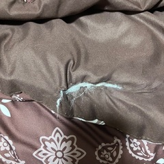 掛け布団(破れあり)の画像