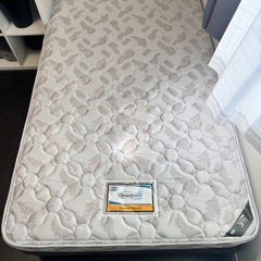 シモンズ  ベッド セット 高級 セミダブル 幅120cm 美中古の画像