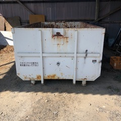 4tアームロールコンテナ2枚扉(中古品）▼石岡市直接引渡し可の画像