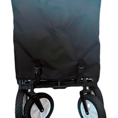 【未使用品】MERMONT アウトドアワゴン　黒　キャリー　折りたたみ式
の画像
