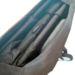 【未使用品】MERMONT アウトドアワゴン　黒　キャリー　折りたたみ式
の画像