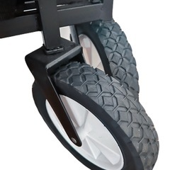 【未使用品】MERMONT アウトドアワゴン　黒　キャリー　折りたたみ式
の画像