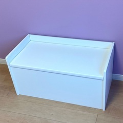 決まりました。　蓋付き収納ベンチ　収納ボックス　ストッカーの画像
