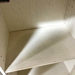 連結できるNカラボ 扉付き 3段(ホワイトウォッシュ)の画像