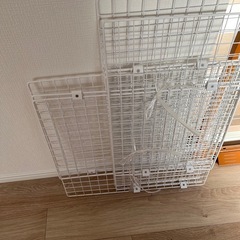 ワイヤーネット　すのこ　衣装ケースの画像